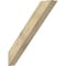 Ekena Millwork 6"W x 36"D x 40"H Traditional Rough Sawn Knee Brace, Douglas Fir BRC06X36X40TRA00RDF - alternate 1